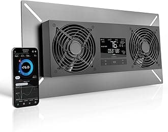 AC Infinity AIRTITAN T8-N, Crawlspace Basement Ventilator Fan, with Temperature and Dehumidistat Controller, IP-44 Rated, Intake