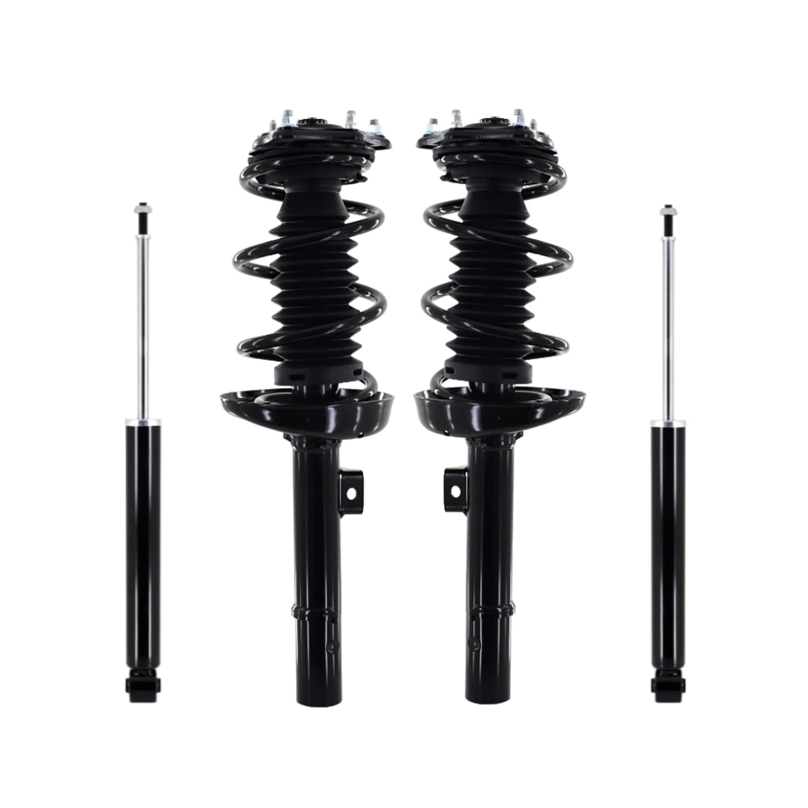 PM Auto Set Front Quick Complete Strut-Coil Spring-Rear Shock Compatible With 2016-2021 Honda Civic