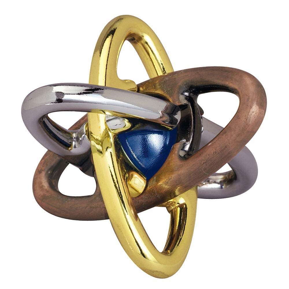 Bits and Pieces - EZ Atom Metal Marble Puzzle - Brainteaser