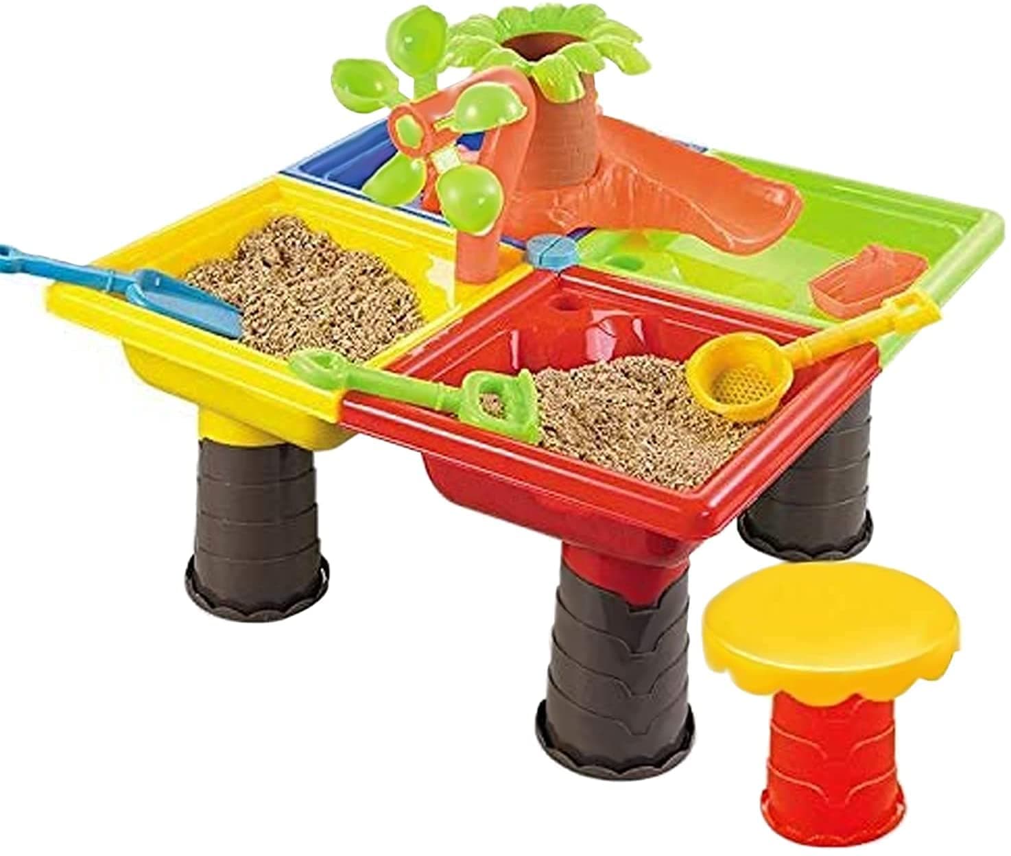 ALISSA Beach Toy Set Kids Gift Digging Pit Sand Water Table Shovel Outdoor Games Sandglass Play Funny Dredging Tool Plastic (24PCS)