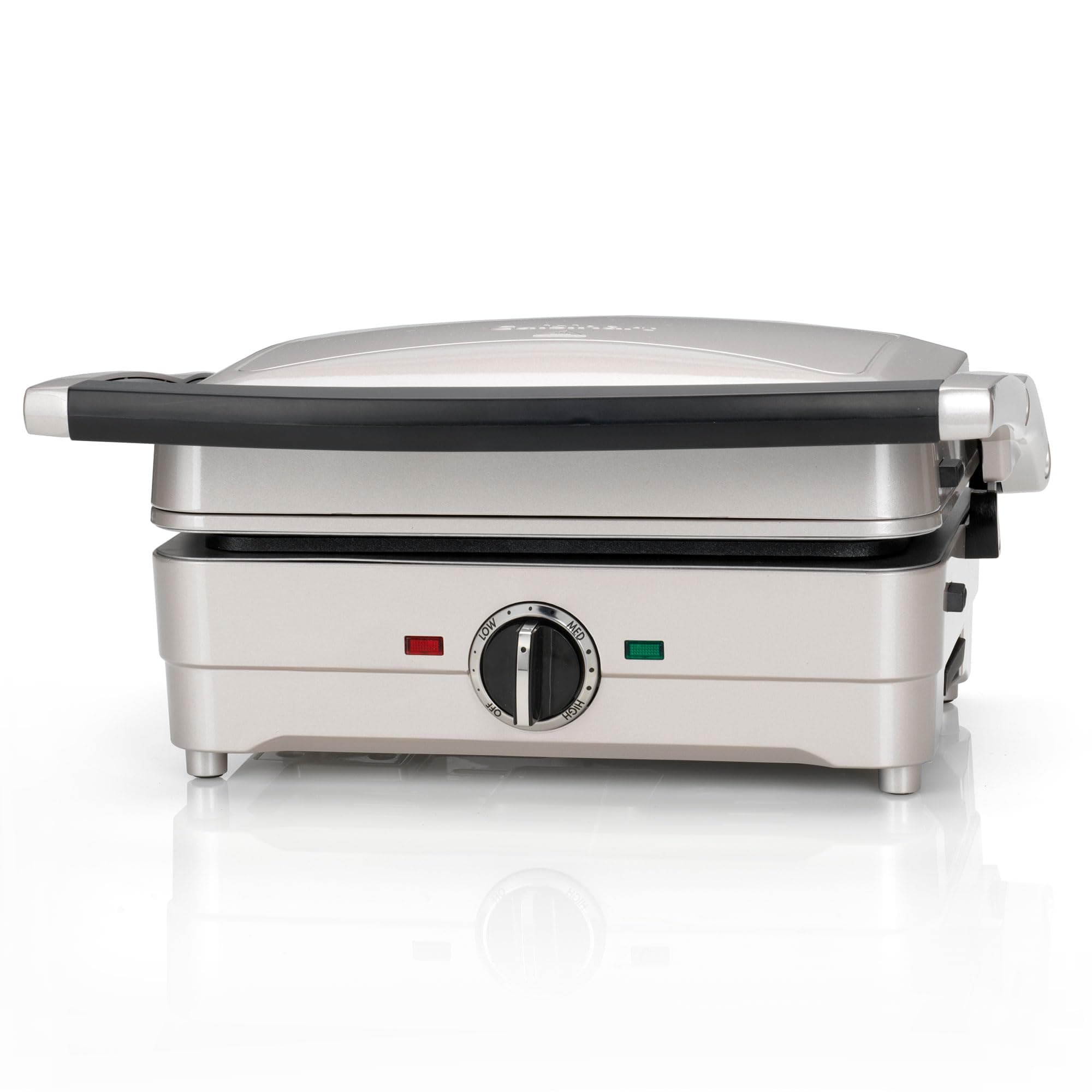 Cuisinart Style Collection 2 in 1 Waffle & Pancake Maker - Non-Stick Removable Plates - Frosted Pearl - (WAF2U)