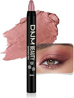 evpct Rose Shimmer Cream Eye Shadow Brightener Sticks Set for Eyes, Rose Shimmery Matte Pencil Eye shadow Applicator Stick Pen Palette Makeup Waterproof sombras en crema para ojos 27#
