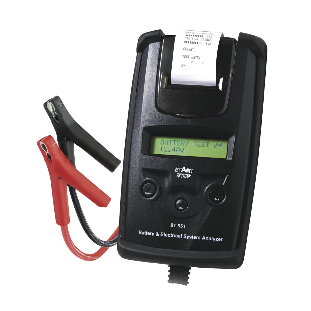 GYS BT551 Start Stop DHC Battery Tester – 1 x 11 x 4 x 19.5, Black, 0000000055452