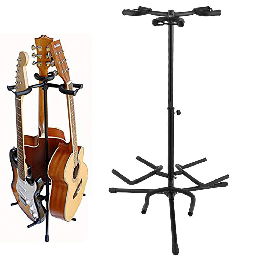 Tripod Guitar Stand- Tripod Adjustable Multiple Guitar Stand for Acoustic Guitar, Classic Guitar, Electric Guitar (Tripod Guitar Stand)