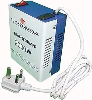 2000W 220V To 110V Step Down Power Converter Voltage Universal 3 Pin UK Plug Transformer