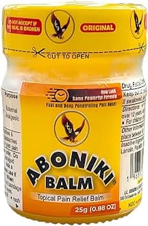 Balm (1 Glass Jar) – Powerful Topical Analgesic for Sore Muscles and Joints.