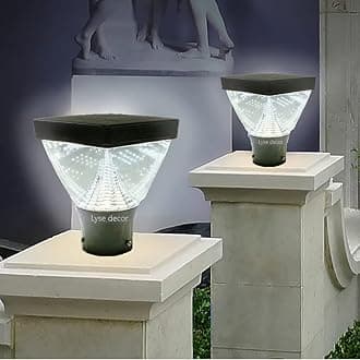 Lyse Decor LED Gate Light for Main Gate Pillars, Outdoor Resistant Water-Proof Outdoor Gate Light Garden Lights Pillar Boundary Lamp for Farm House etc