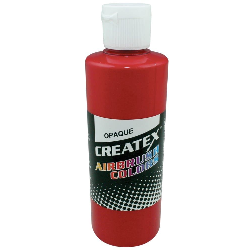 Airbrush Paint, Opaque Red, 2 Oz (5210-02)