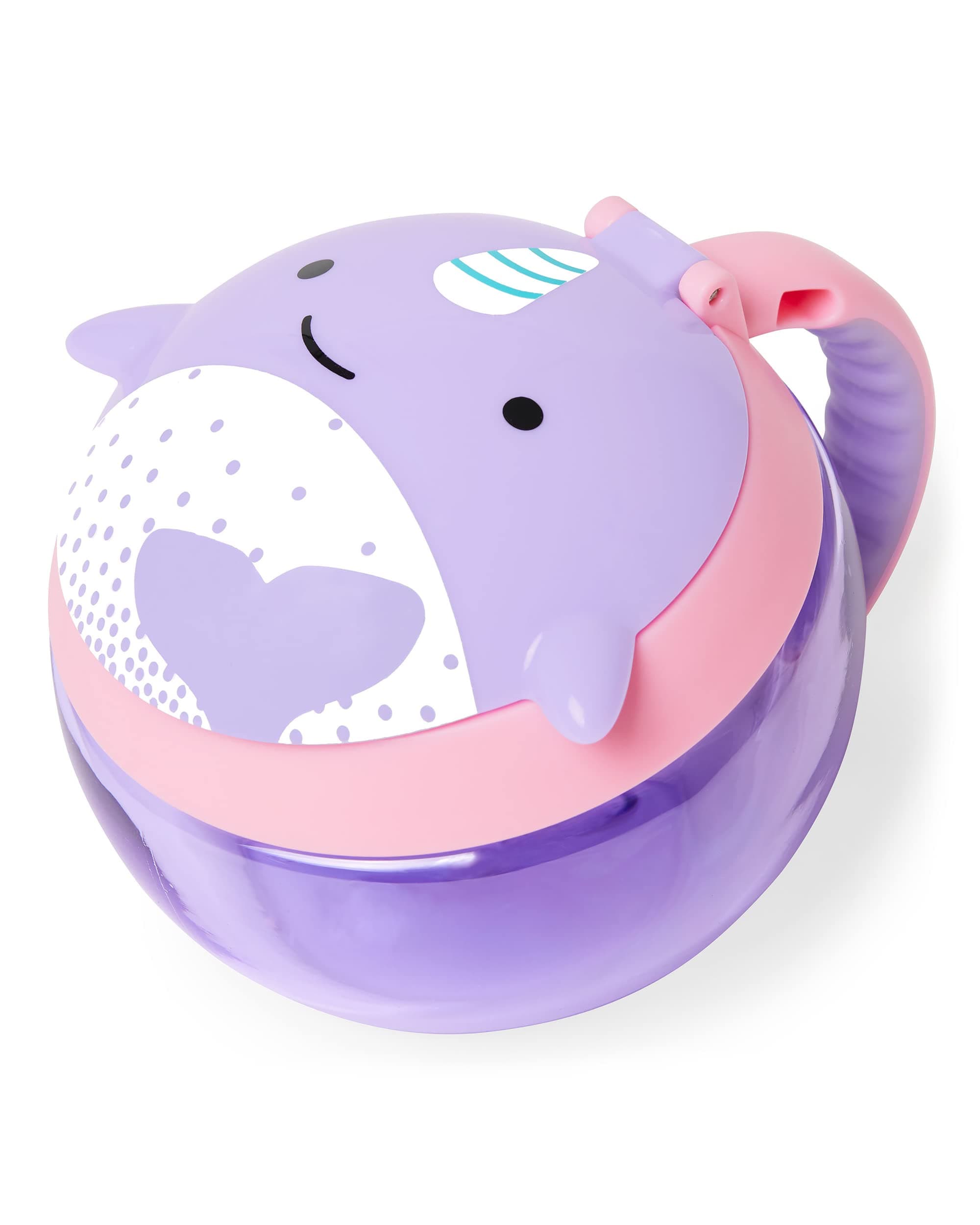 Skip Hop Toddler Snack Cup, Narwhal