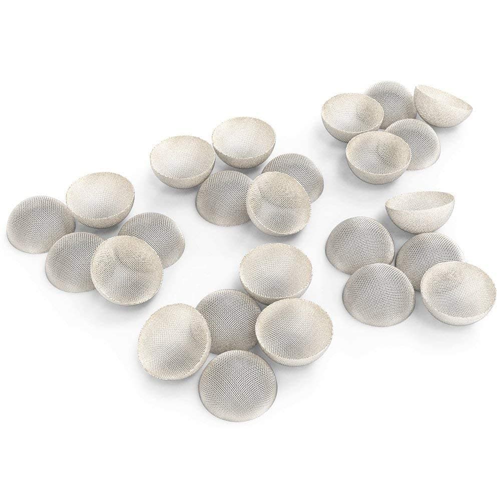 Screens for Arizer Solo/Air (1 and 2) (25 Screens) Filter Kit (for Glass Stem Tube) by BMTick UK