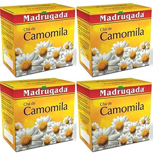 Madrugada Chamomile Tea 0.5oz | Cha de Camomila 15g (Pack of 04)