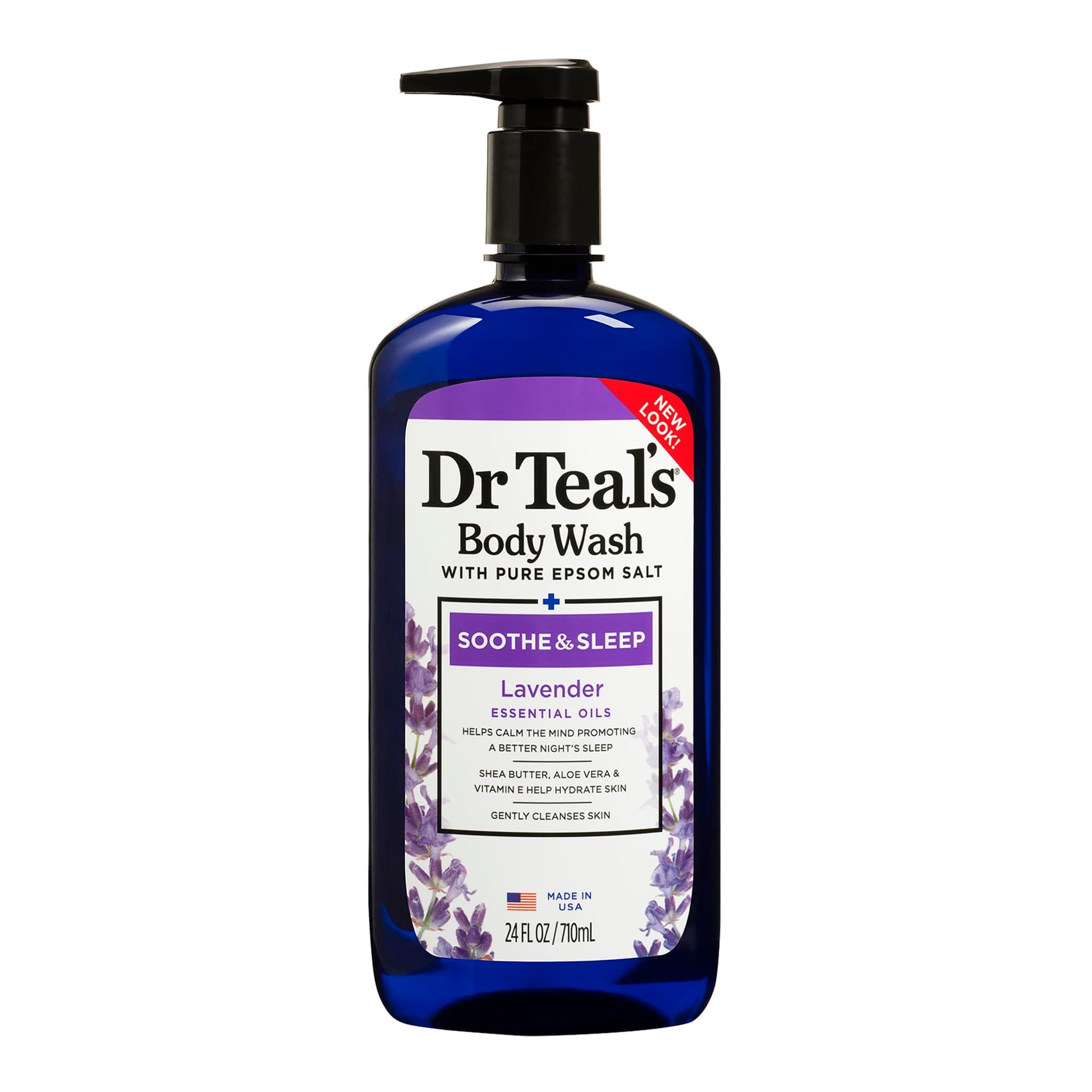 Epsom Salt Body Wash - Lavender 710ml
