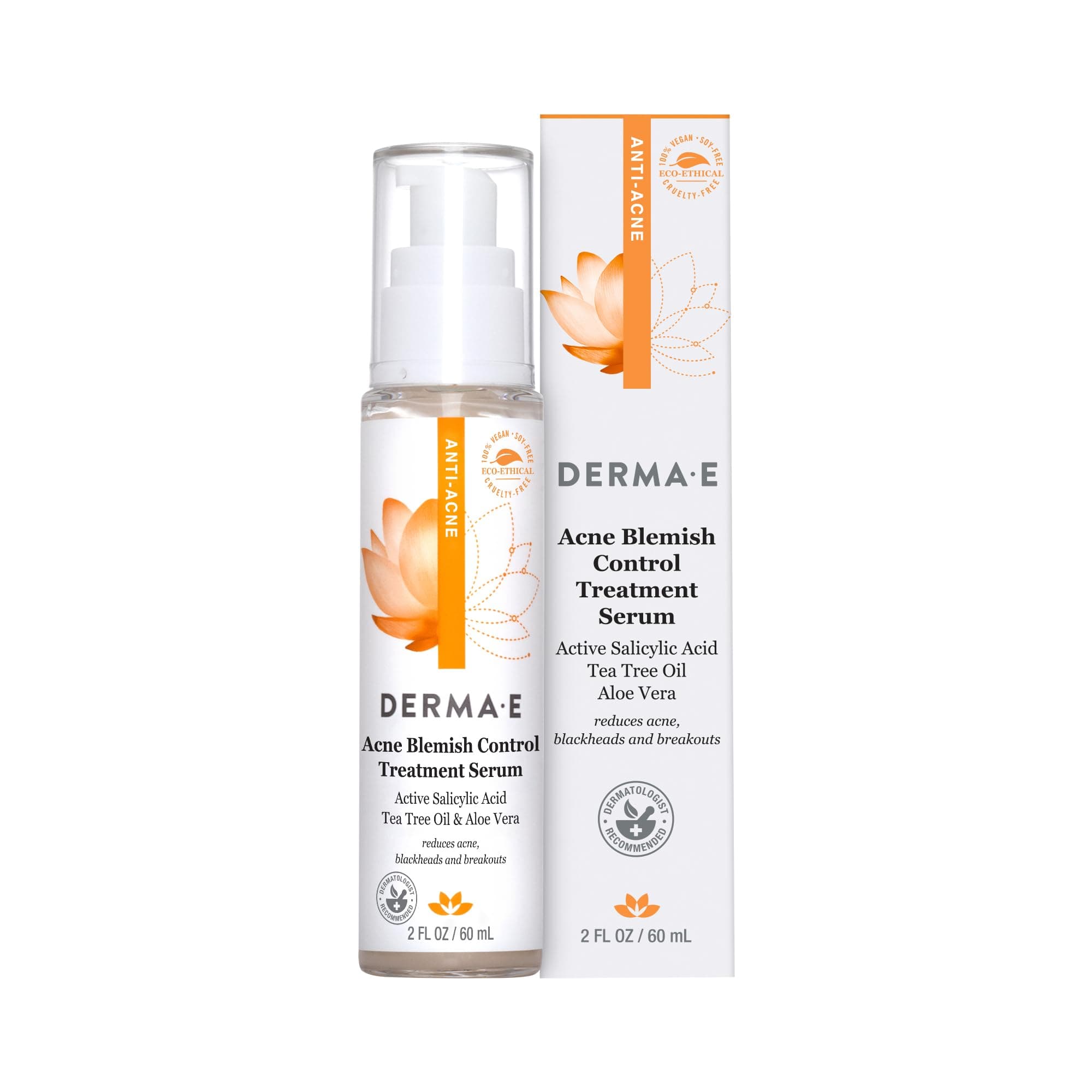 Derma E Anti-Acne Acne Blemish Control Treatment Serum 60ml