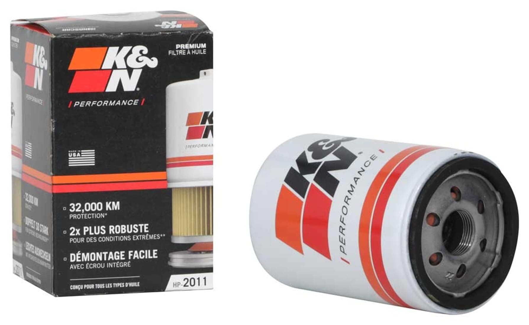 K&N HP-2011 Performance Wrench-Off Oil Filter