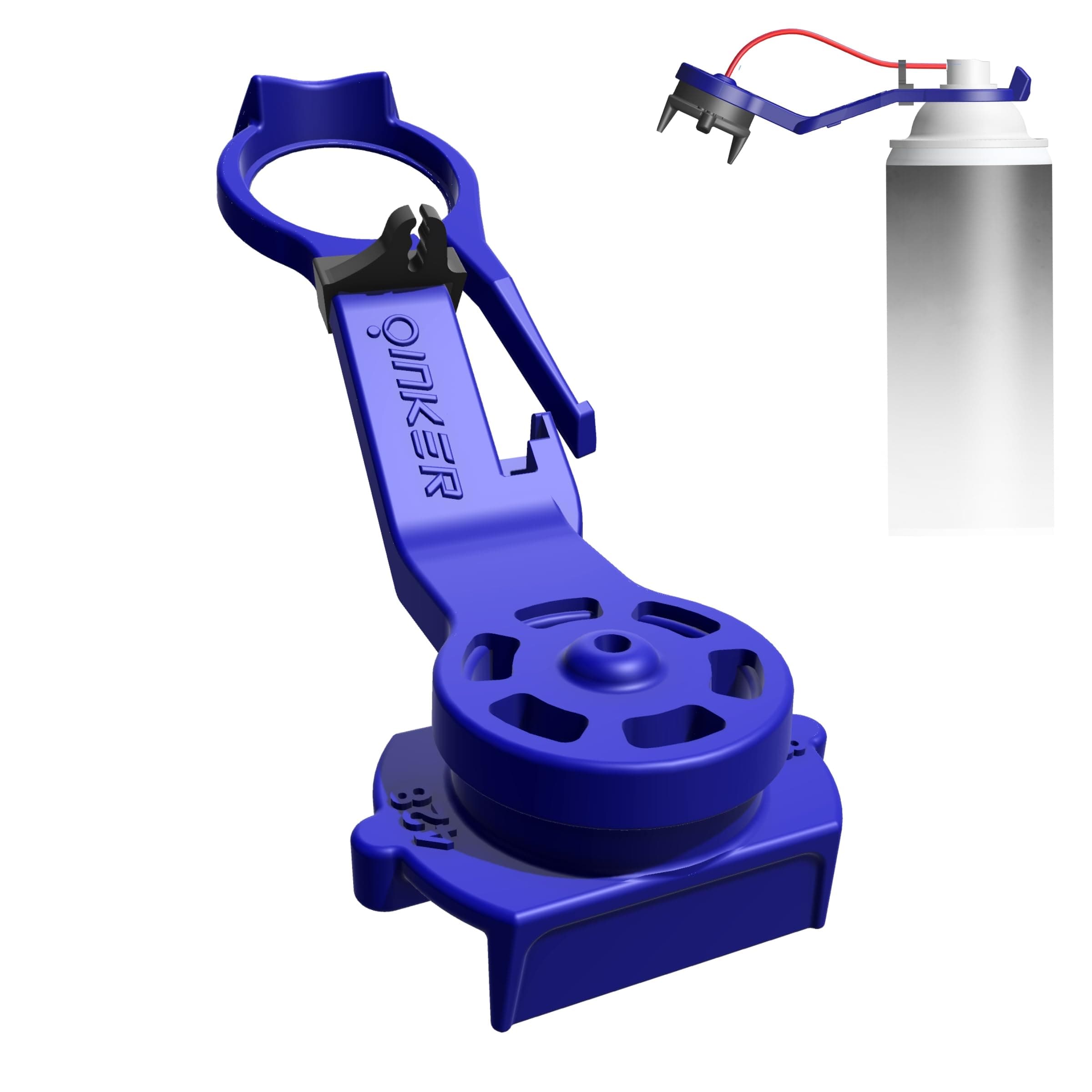 Motorcycle Chain Lube Applicator | Mess-Free Chain Wax, Chain Cleaner Attachment | for 428 Chain Size