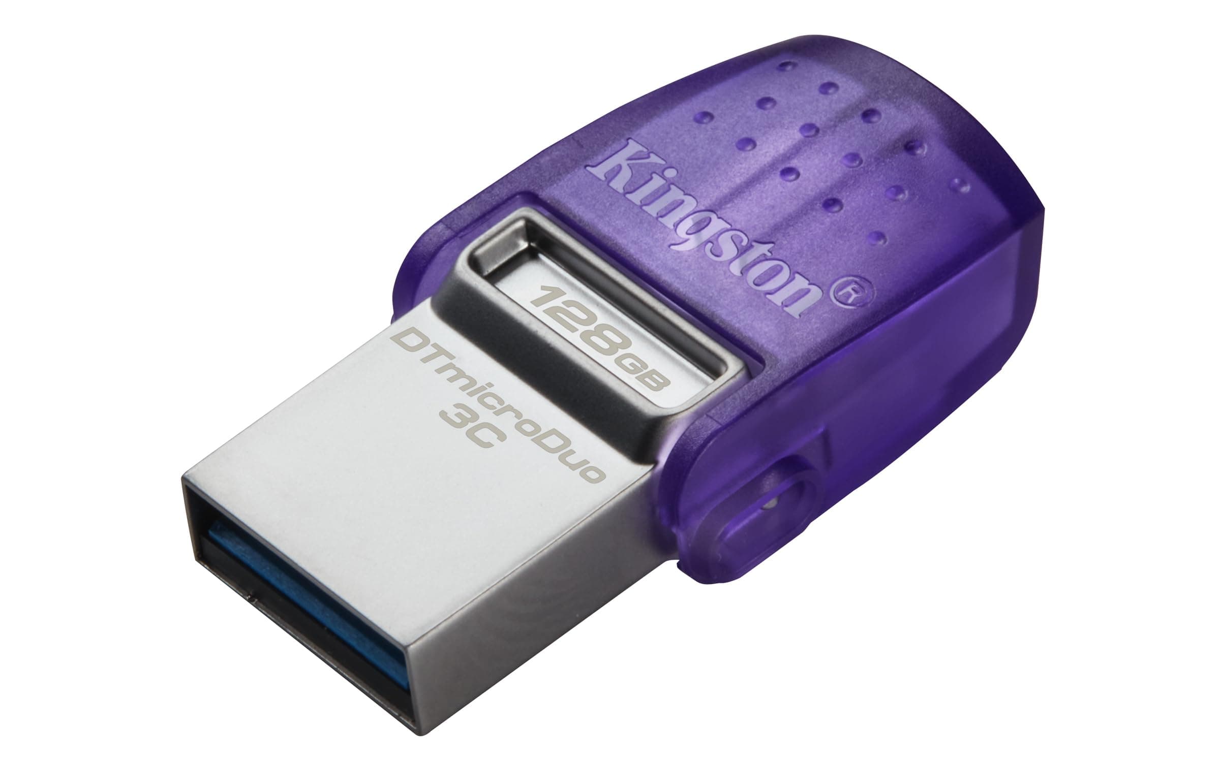 DataTraveler microDuo 3C USB Flash Drive 128GB USB Gen 3 Type-C and Type-A - DTDUO3CG3/128GB