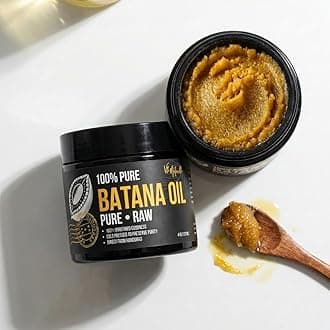 Vie Naturelle 100% Pure Batana Oil from Honduras - Organic Raw Unrefined Hair Growth Oil - Natural Moisturizer for Skin and Hair - Cold Pressed Traditional Honduran Palm Nut Oil