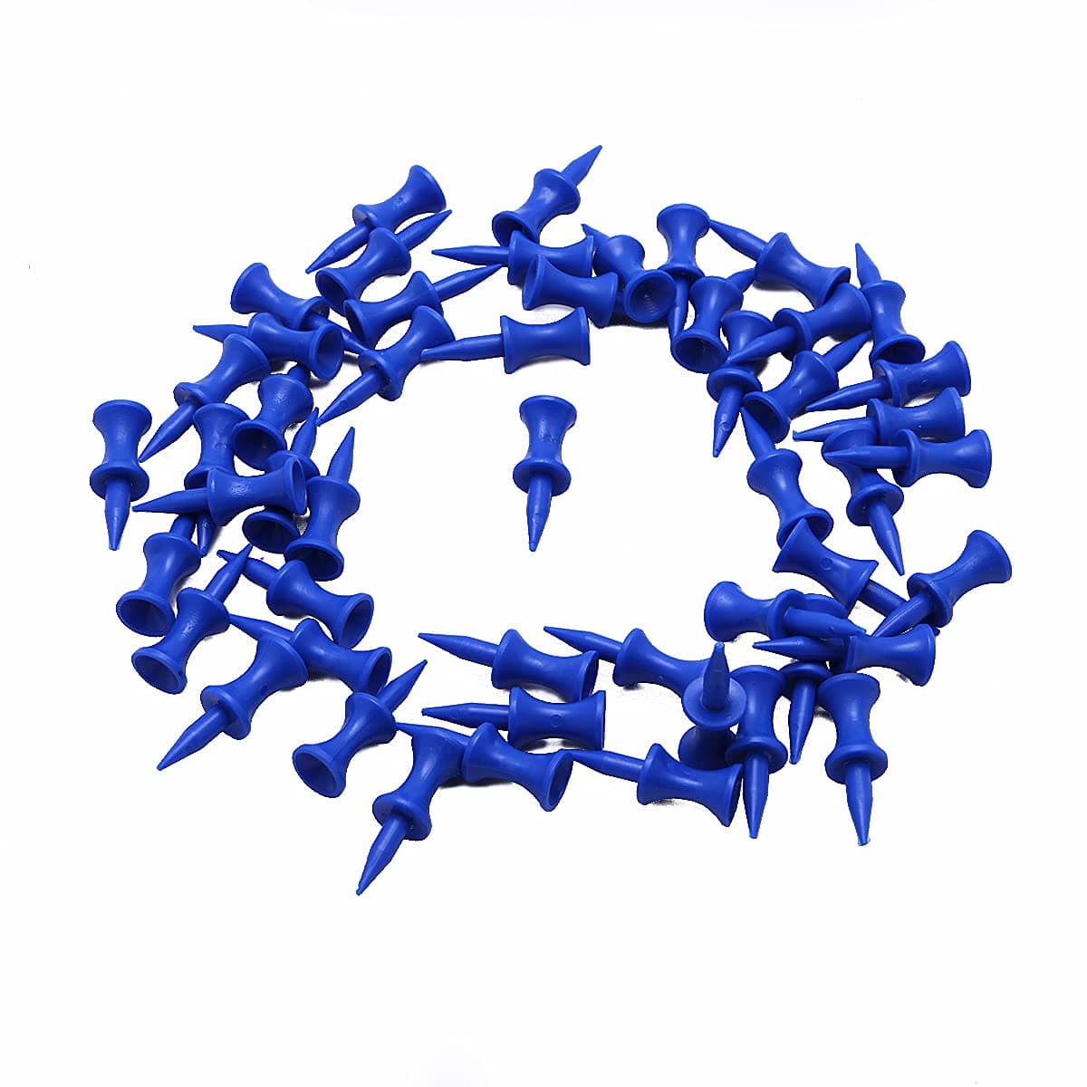 Bulldog Golf TeesBlue 38 mm Castle Golf Tees Pack of 100