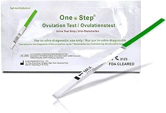 10 x One Step Ovulation Strips 20miu/ml Test Kit Sensitive Fertility Predictor Testing Sticks (Wide Width)