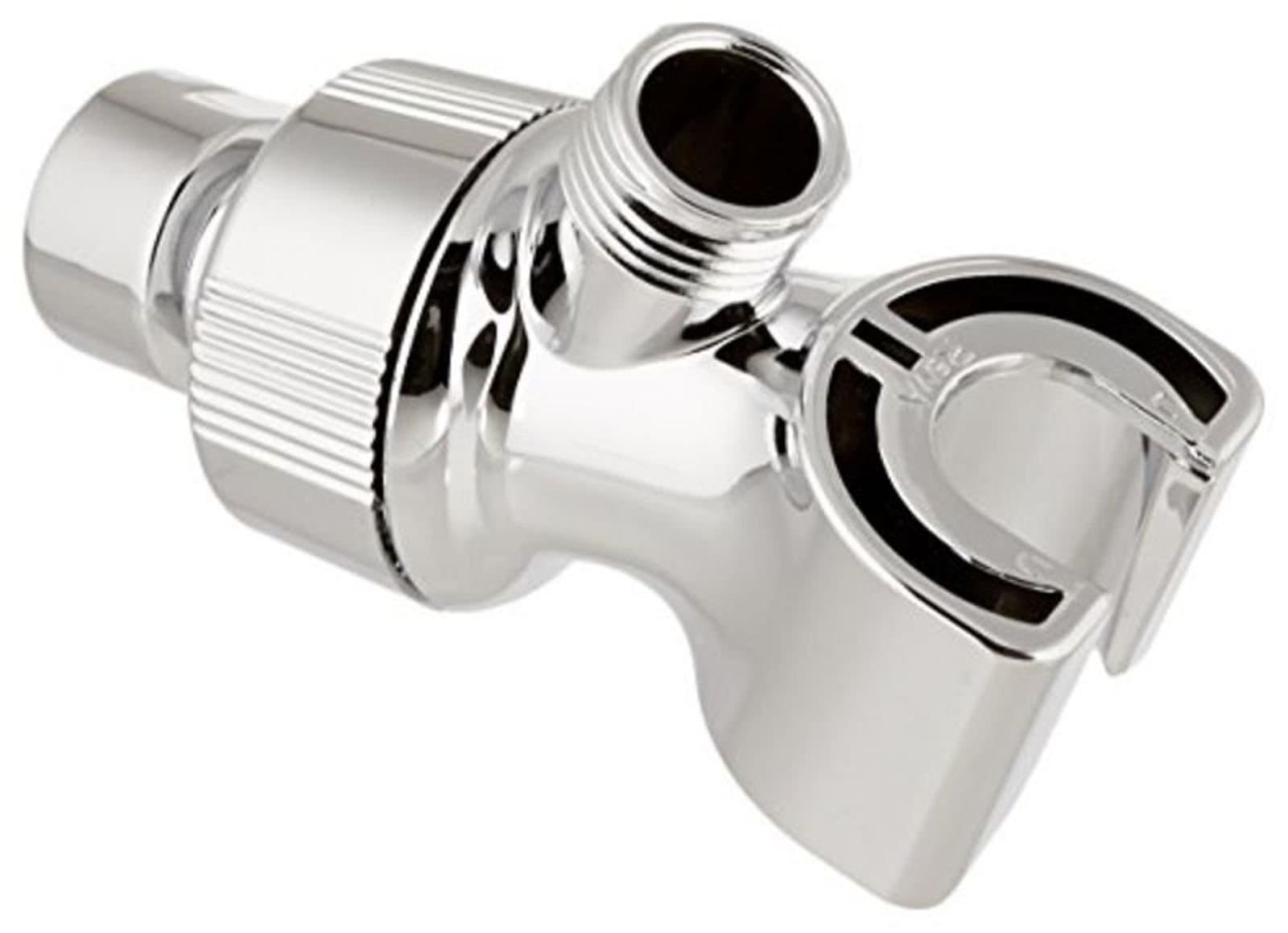 Delta Faucet U3401-PK Adjustable Shower Arm Mount, Chrome, 0.5