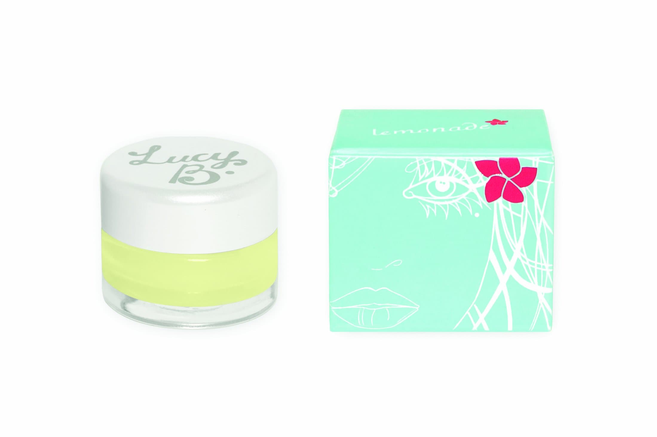 Lucy B Lip Balm, Organic Lemonade.21-Ounce Jar