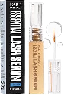 Babe Original Lash Serum - Fuller & Longer Looking Eyelashes, Advanced Lash Enhancing Treatment for Natural Lashes, Extensions & Eyebrows, Vegan & Cruelty-Free