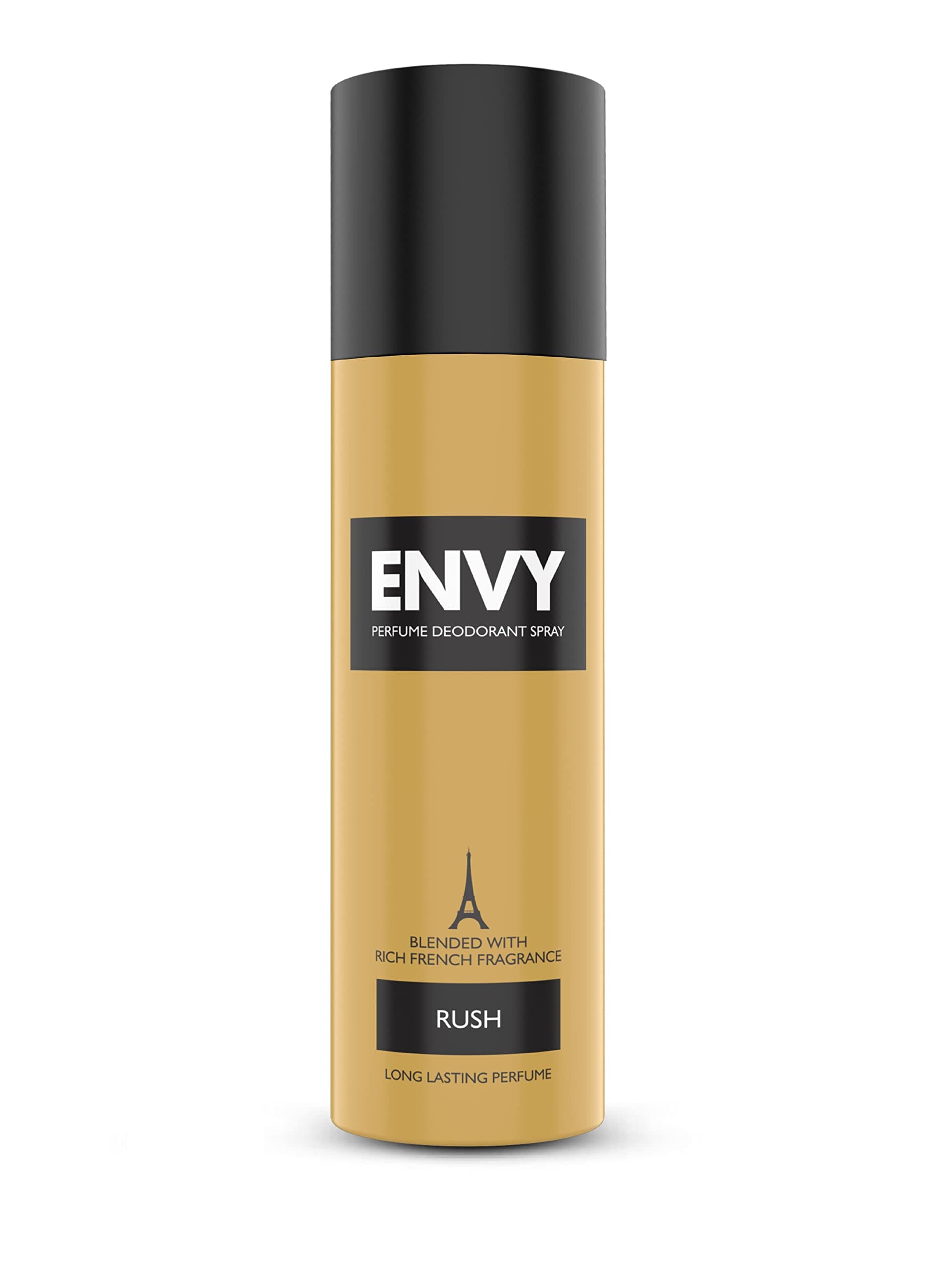 ENVY Rush Deodorant - 120ML | Long Lasting Deo Perfume Spray For Men