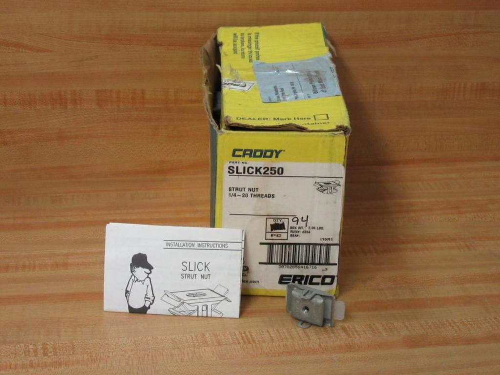 Erico Caddy SLICK250 Strut Nut (Pack of 94)