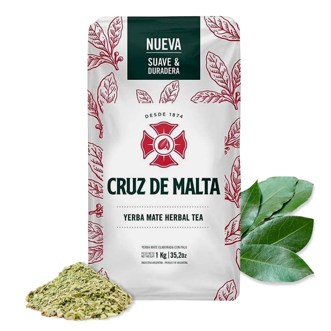 YERBA MATE CRUZ de MALTA 2.2 lb 1 kilo 141