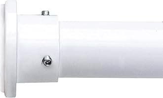 Room/Dividers/Now Tension Curtain Rod - Tension Window Rod - Bedroom, Kitchen Rod - Long, Heavy Duty, Adjustable Extension Curtain Rods by Room Dividers Now (120-150 Inches, White)