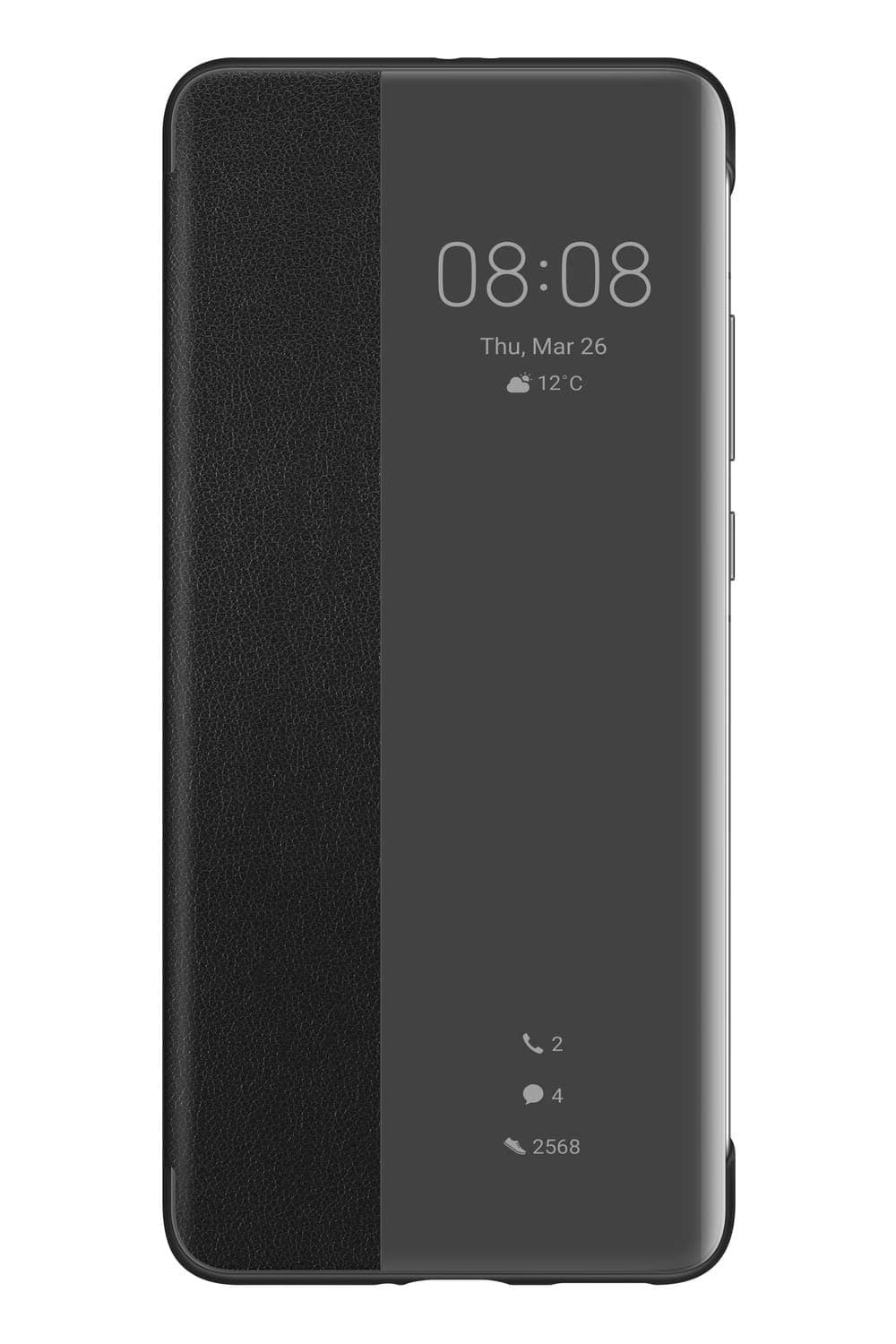 Smart View Case Cover For Huawei P40 Pro, Black