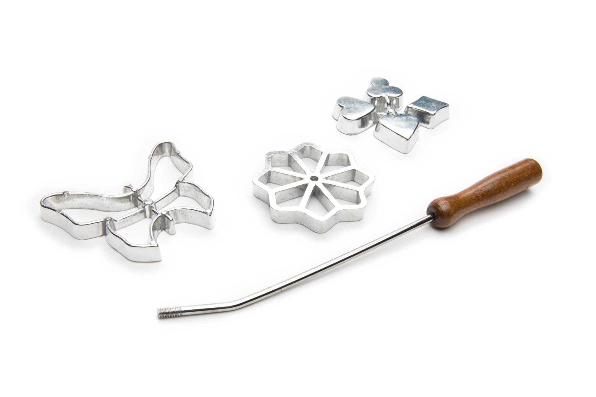 Fox Run 4512 Rosette Set, Cast-Aluminum, 4-Piece