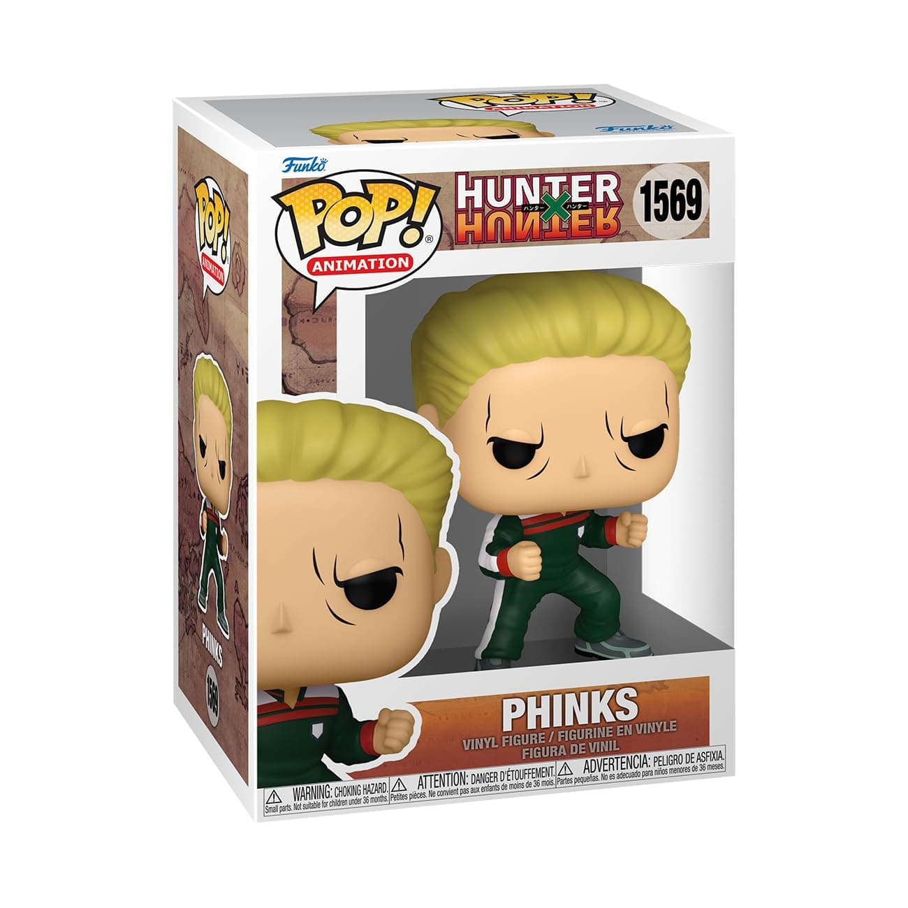 Funko POP! Hunter x Hunter Phinks #1569 Anime Vinyl Figure One Size