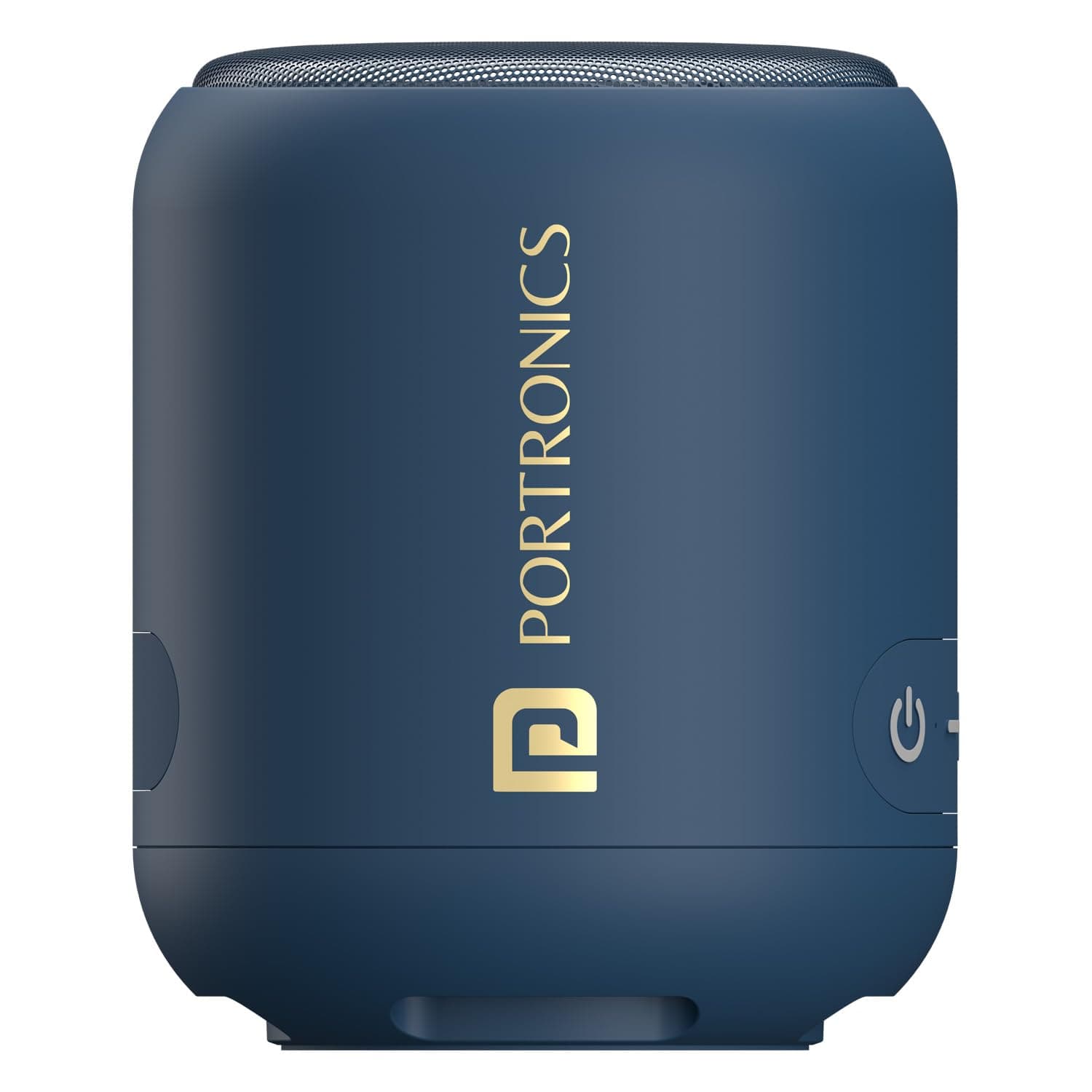 Portronics SoundDrum 1 10W TWS Portable Bluetooth 5.3 Speaker with Powerful Bass, Type C Charging Cable Included(Blue)