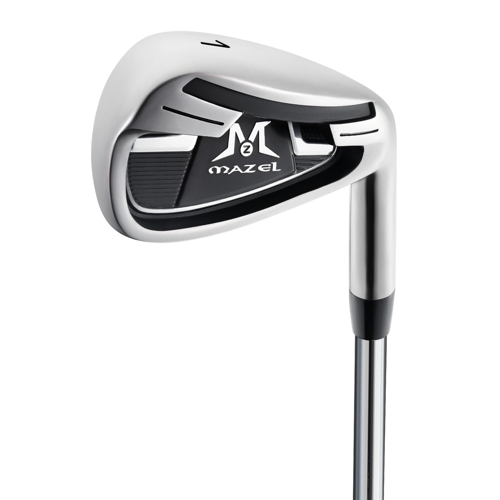 MAZEL Golf Individual Iron 1,2,3,4,5,6,7,8,9, Golf Iron with Steel Shafts for Right Handed Golfers