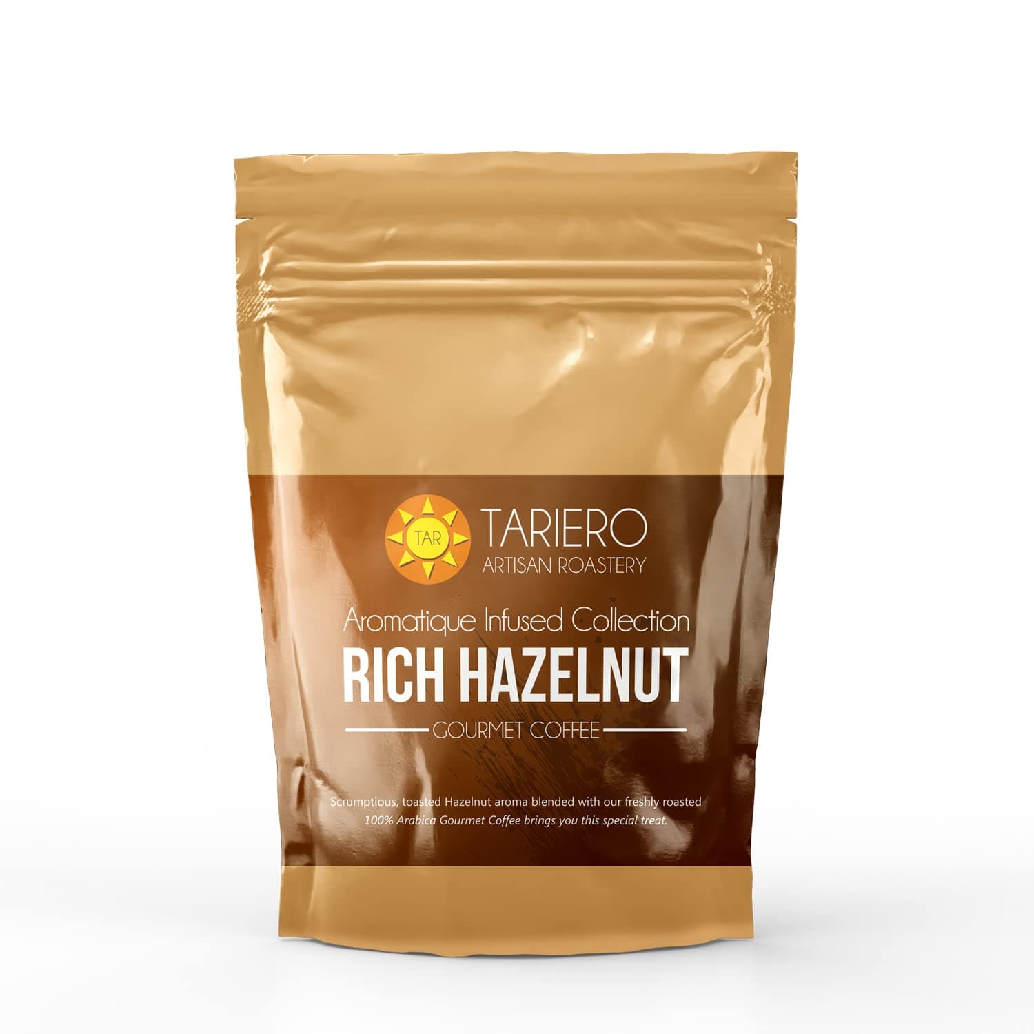 Rich Hazelnut Flavoured Espresso Grind Gourmet Coffee | Medium Roast (100 Gram)