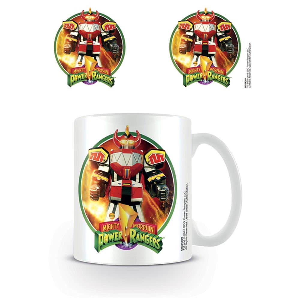 Power Rangers Classic Megazord Ceramic Mug, Multi-Colour, 7.9 x 11 x 9.3 cm