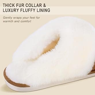 Parlovable Women's Memory Foam Slippers - Cloud-Like Comfort for Hard Floors, Ultra-Soft Machine Washable Indoor Outdoor House Shoes with Non-Slip Sole