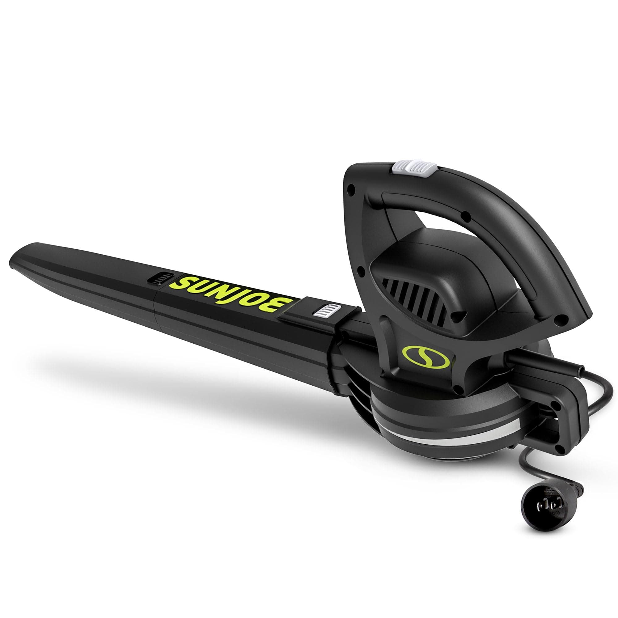 Sun Joe SBJ597E 6-Amp 155 MPH Electric Leaf Blower, Green