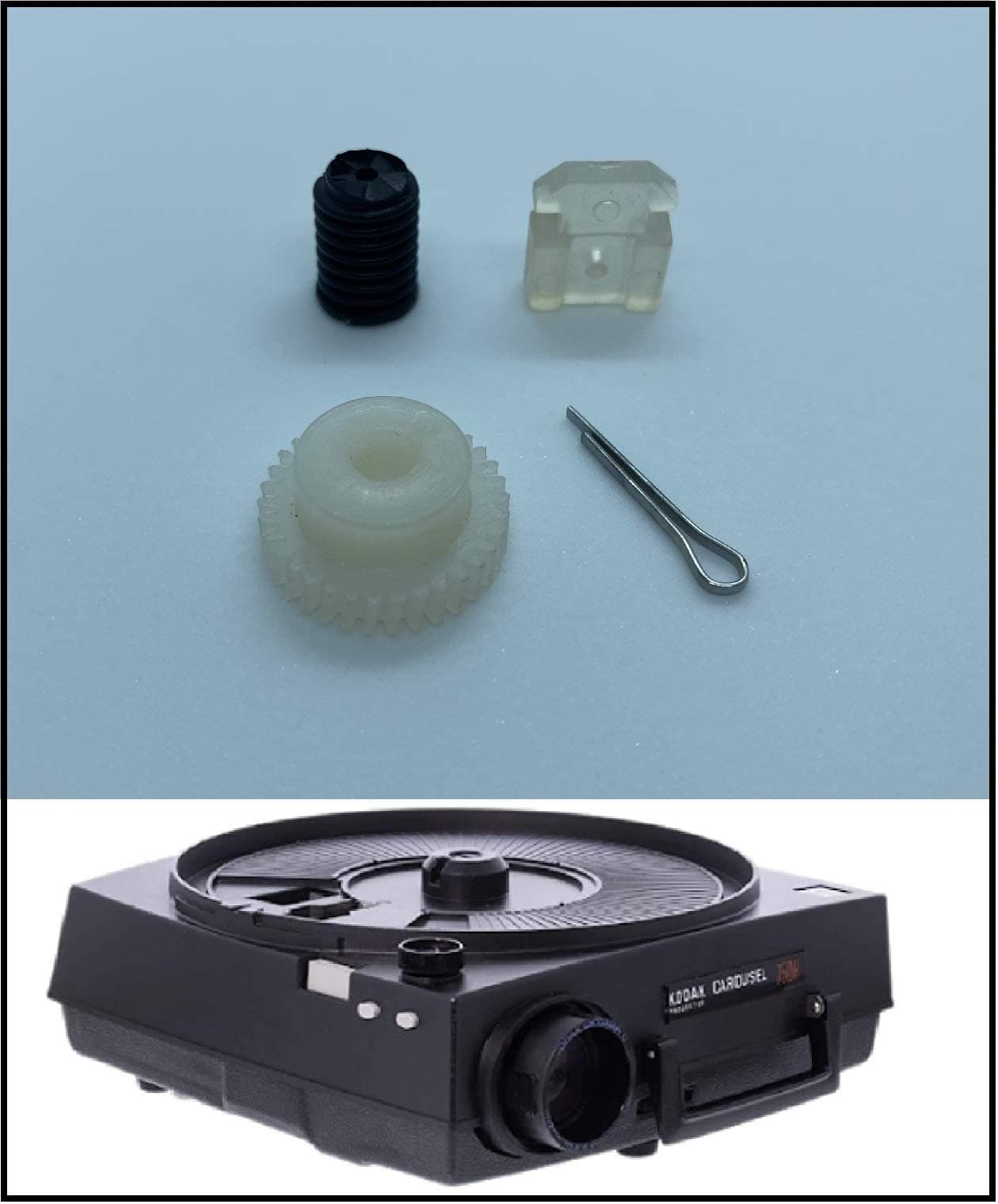 Repair Kit for Kodak Carousel Slide Projector with Focus Motor - Does Not Advancing