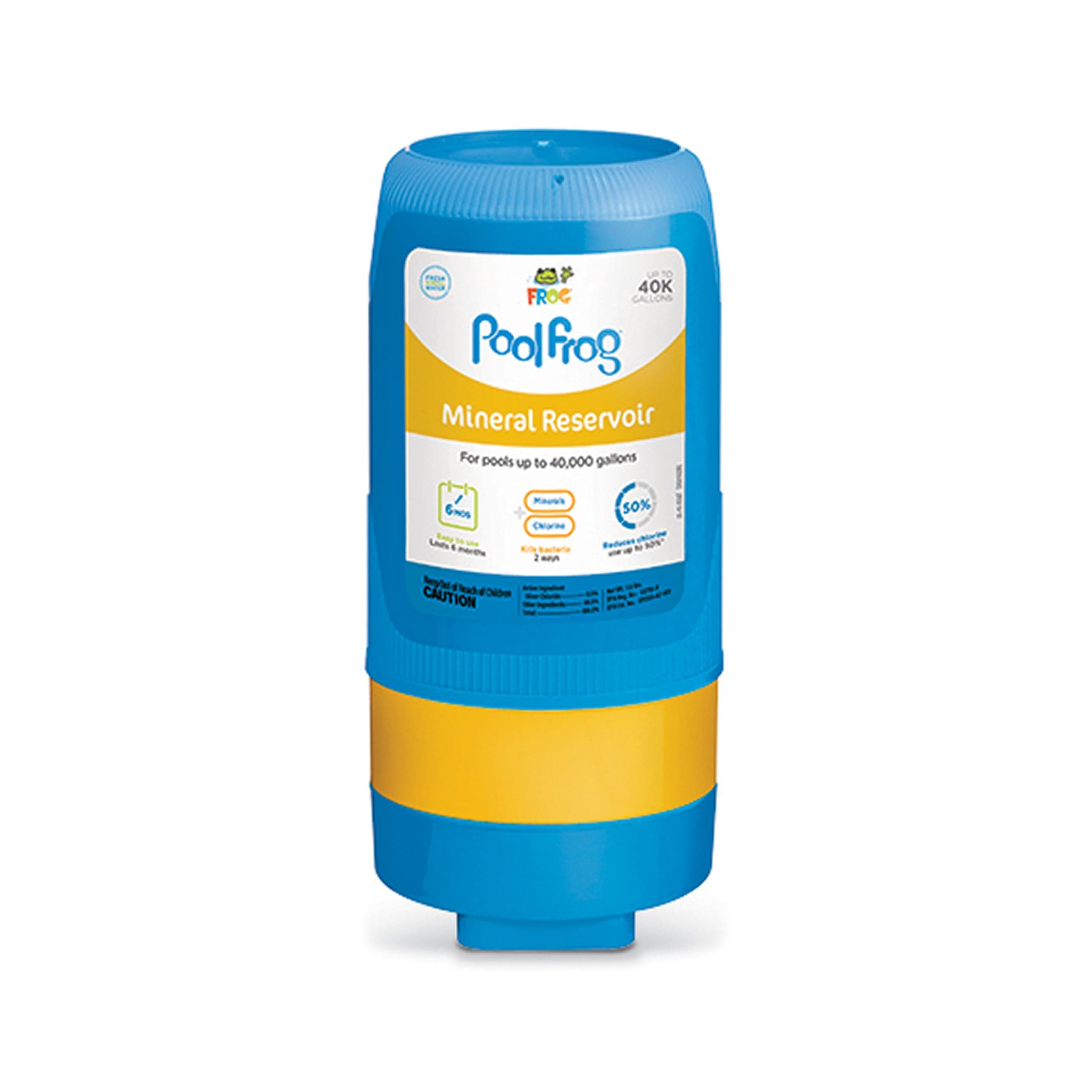 FROG Replacement Mineral Reservoir for use with Pool FROG Model 5400 and XL PRO Cyclers - Prefilled Mineral Cartridge for Quick & Easy Pool Sanitization