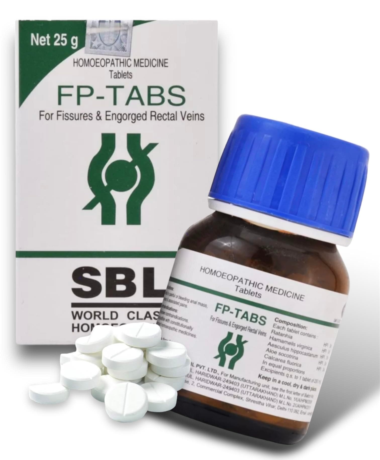 SBL FP Tabs Tablets - 25gm - Pack Of 1 Bottle