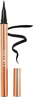 - Live Tinted Legacy Liquid Eye Liner – Ultra-Black, Quick-Drying, All-Day Wear – Flexible Felt Tip for Precision – Satin Finish