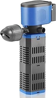 SOUSLOWInternal Aquarium Filter with Flow Rate Adjustable Low Noise and Quiet (23W)