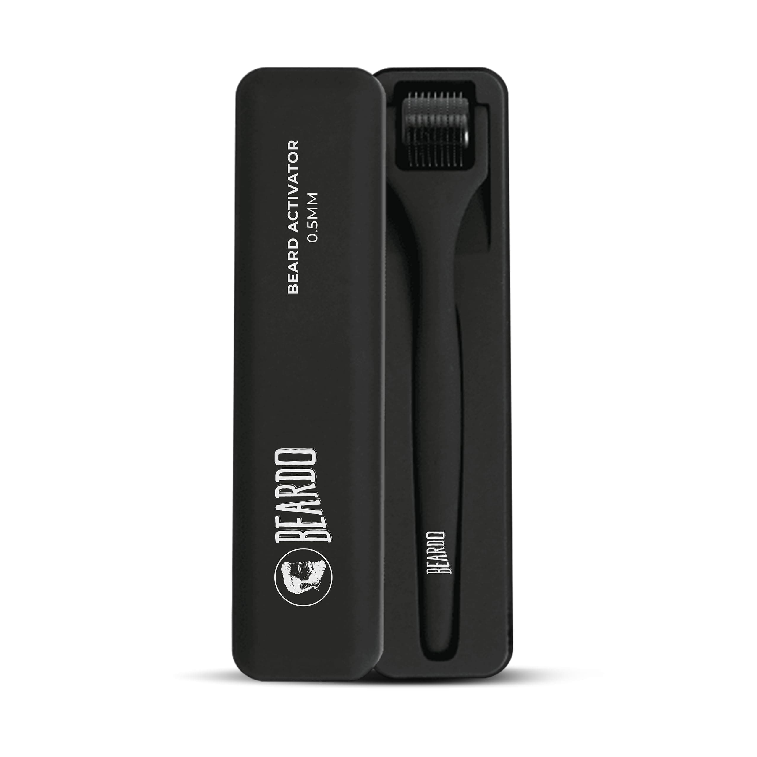 Beard Activator Advance Derma Roller for Men with 540 Chromium needles 0.5 mm | For Scalp & Beard | Stimulates Hair Follicles | For Hair and Beard Growth | Safe & Easy to use | Effective