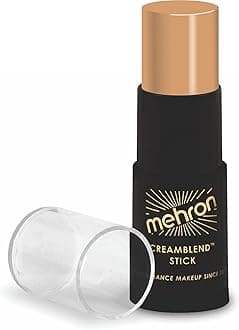 Makeup CreamBlend Stick | Face Paint, Body Paint, & Foundation Cream Makeup | Perfect for Halloween .75 oz (21 g) (Light Olive)