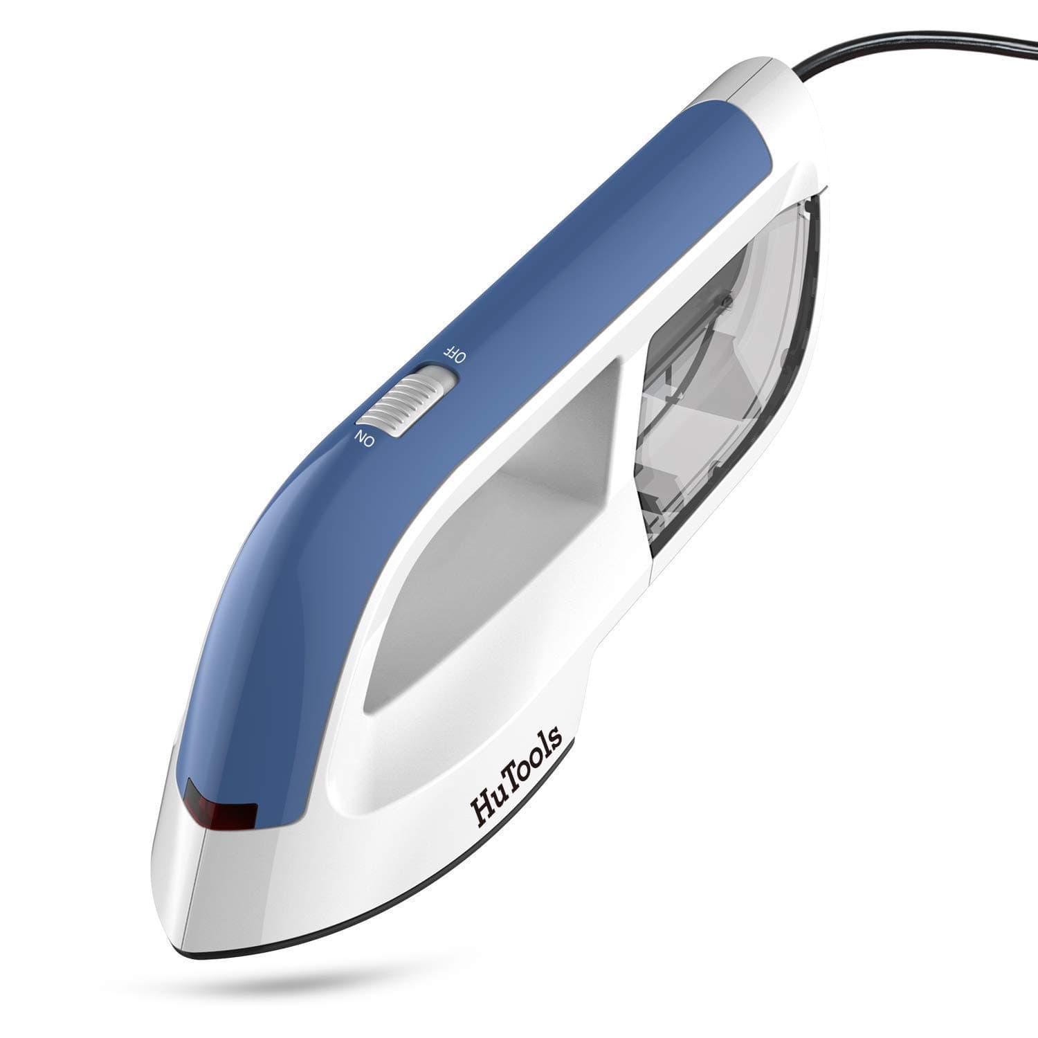 Steam Iron, Handheld Garment Steamer with Ceramic Soleplate, Remove Wrinkles Clothing Steamer, Portable Ironing for Home Travel with Carrying Pouch, Blue