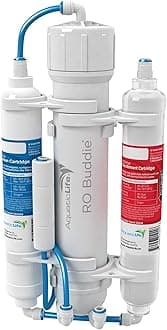Aquatic Life RO Buddie 3-Stage Reverse Osmosis Aquarium Water Filter System R...