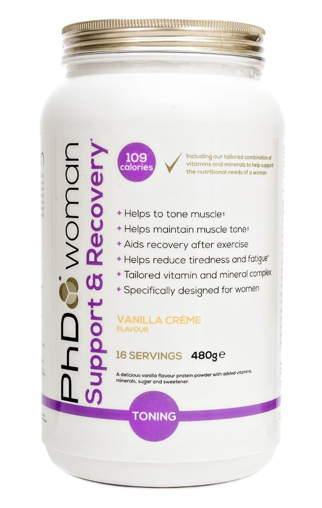 PHD Woman Support & Recovery Shake Vanil 480g