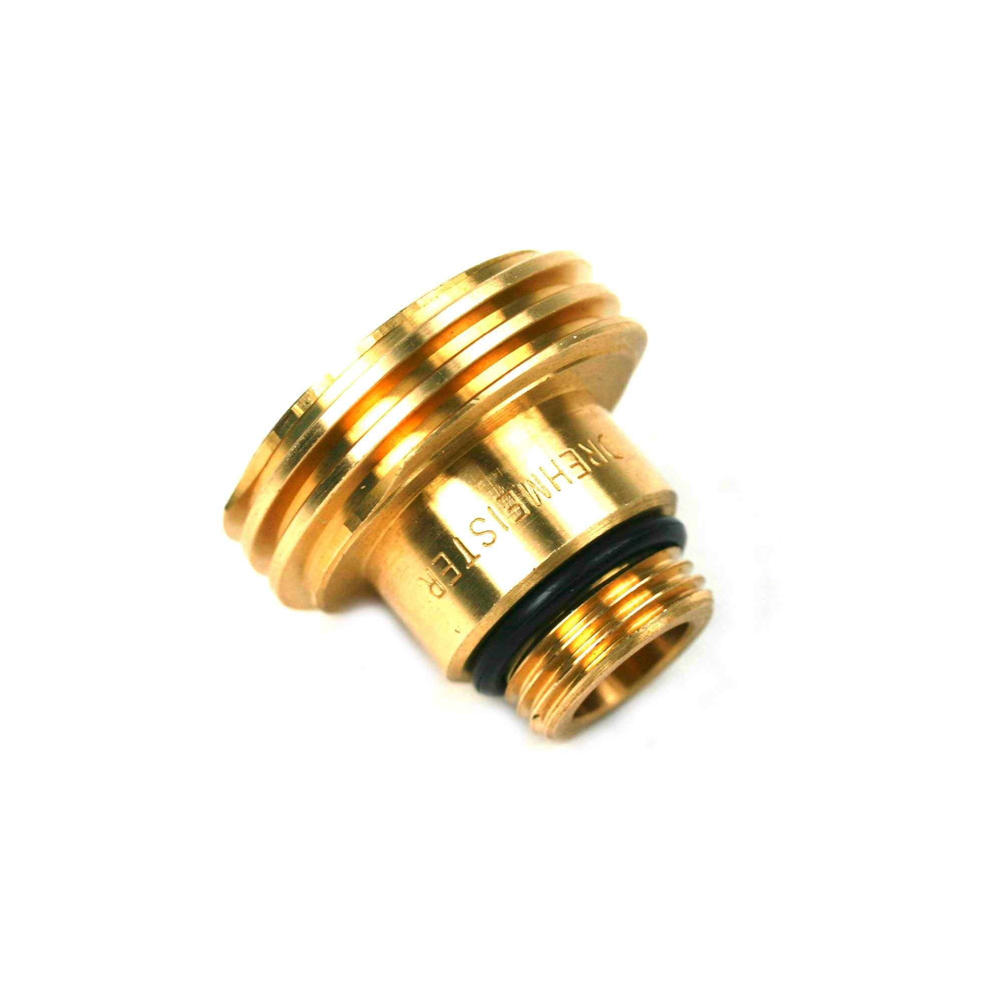 Acme tank adapter, diameter: 22 mm, short, brass (1 3/4 inches x 21.8 inches), LPG, GPL